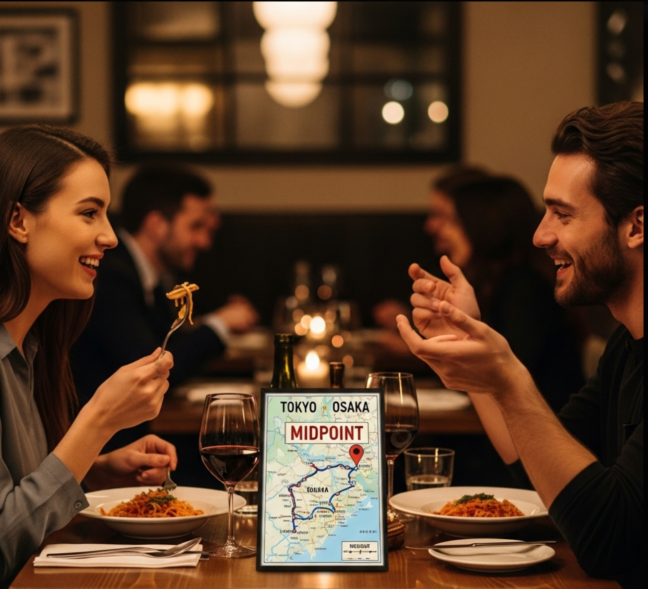 東京と大阪の友達と会うならどこ？「ちょうど真ん中検索」で見つけるハラールレストラン5選